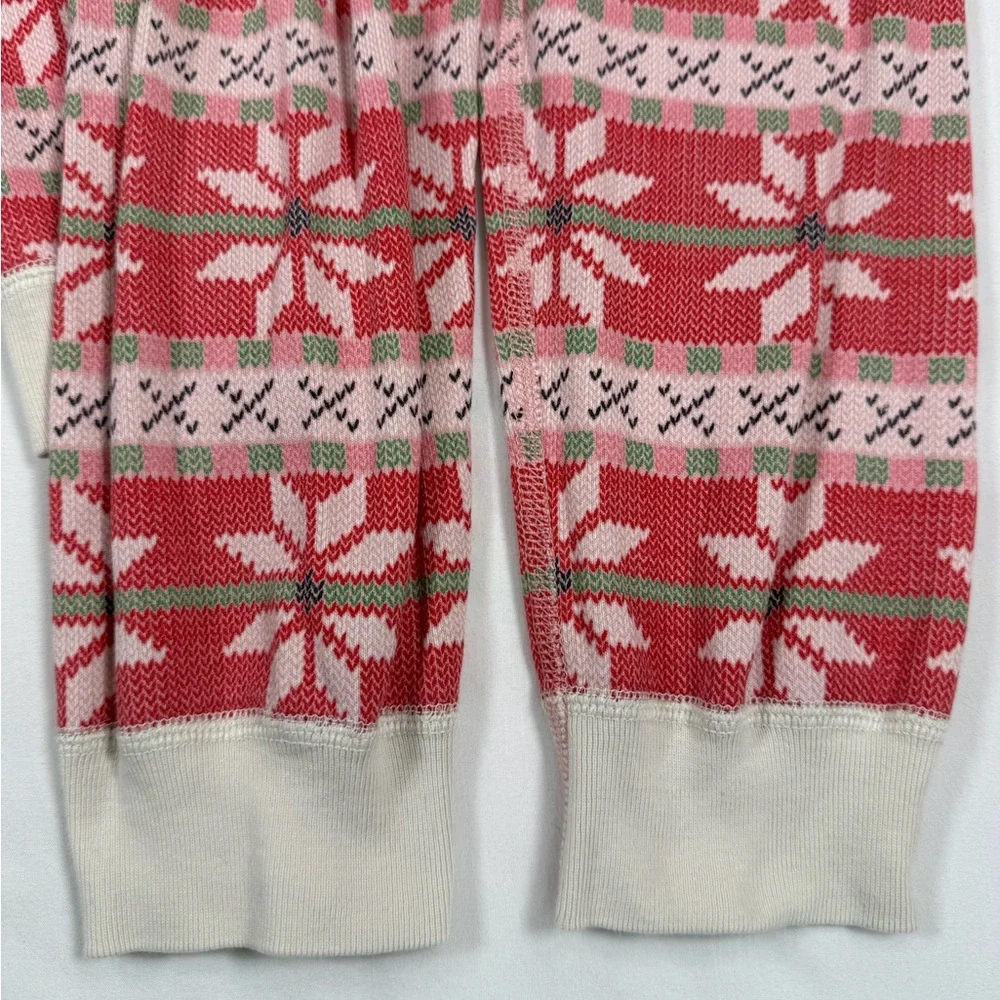 HANNA ANDERSSON Kids Organic Cotton Holiday Pajama Set 8 Fair Isle Winter Cozy‎